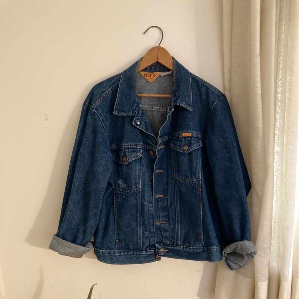 Vintage Denim Rustler Jacket